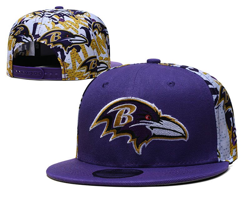 2022 NFL Baltimore Ravens Hat TX 0609->nfl hats->Sports Caps